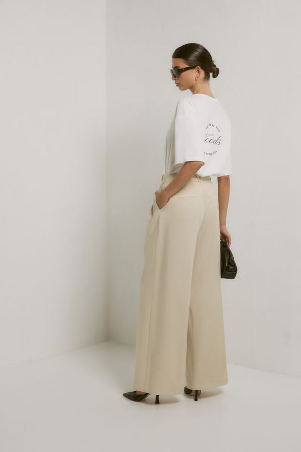 Club woods tee- ivory