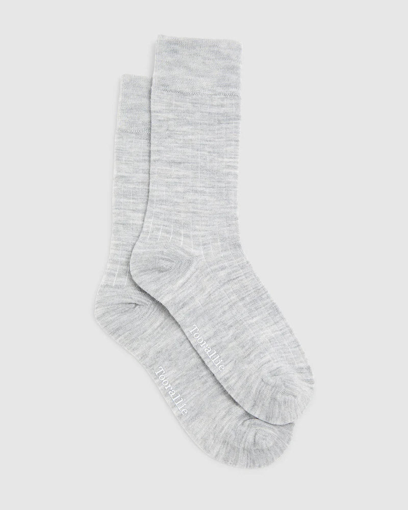Fine Merino Socks- Grey