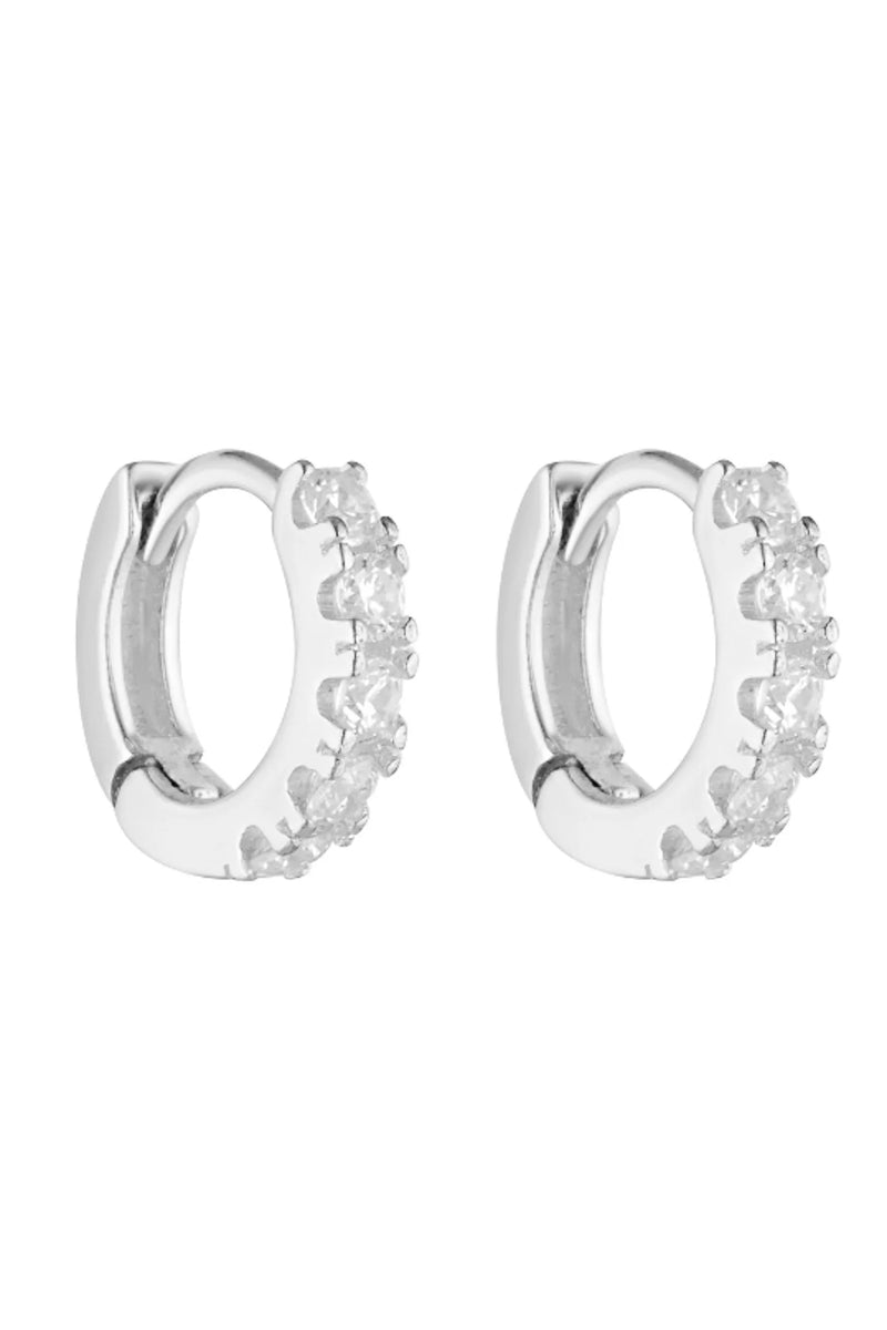 Angel huggies- silver/clear