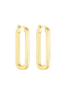 Oval hoops- golg lg