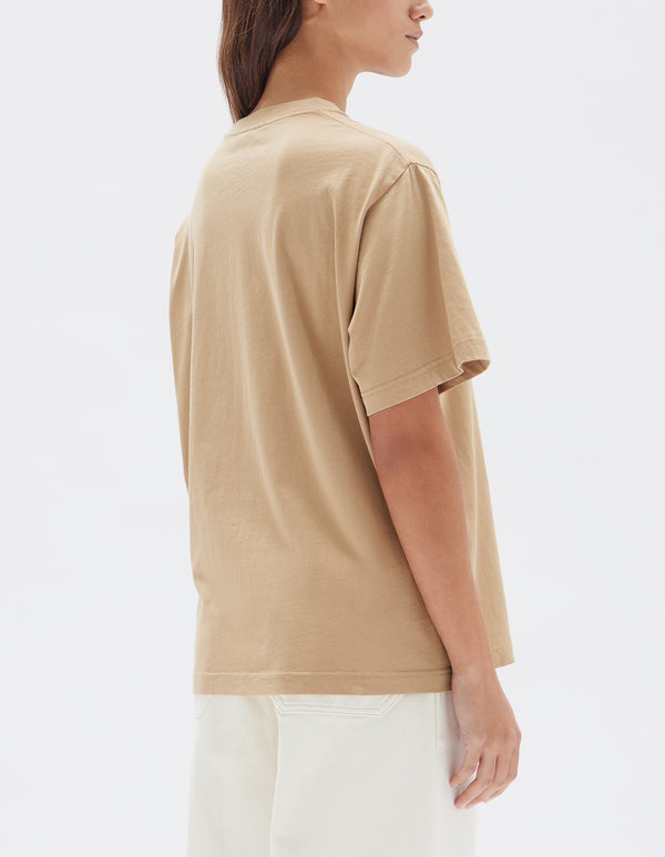 Relaxed Tee Tan