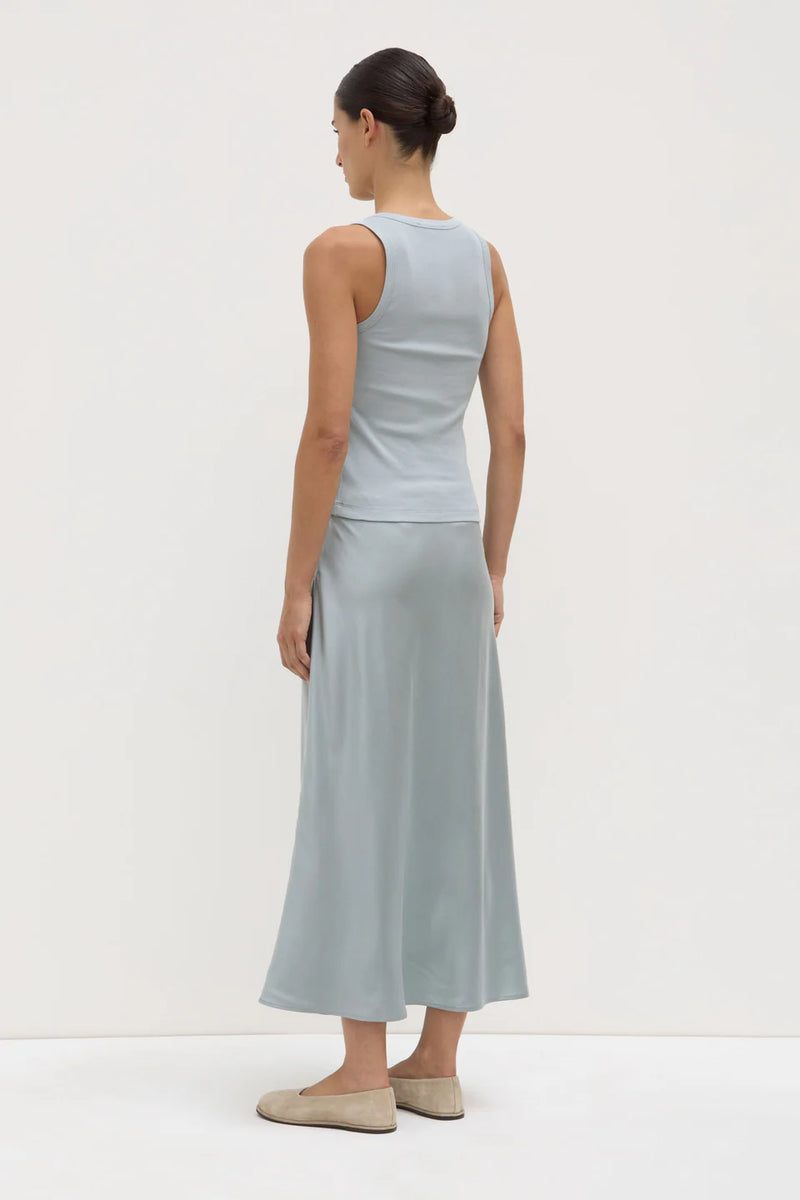 Robyn scoop neck rib tank-cloud