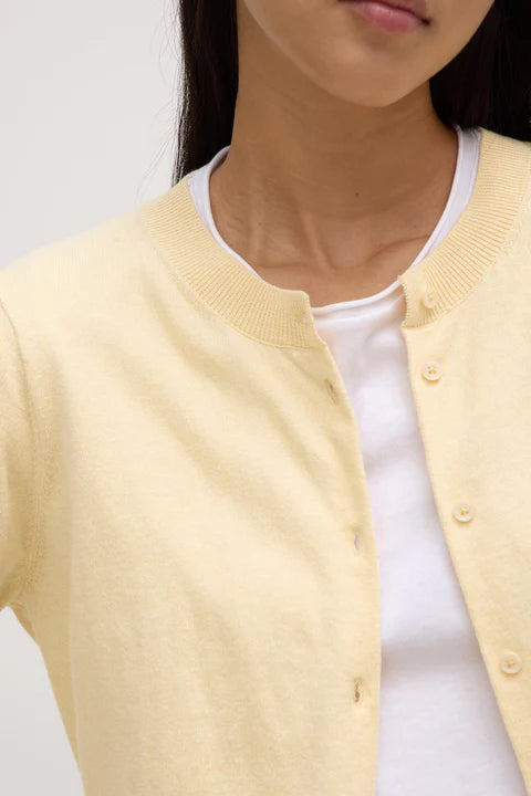 Semra cardigan- chamomile