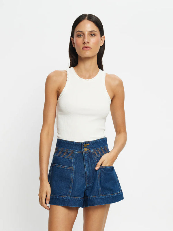 Tallulah Tank- Ivory