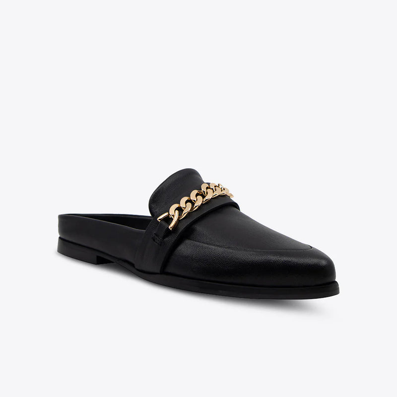 Tuesday chain slide- black/gold