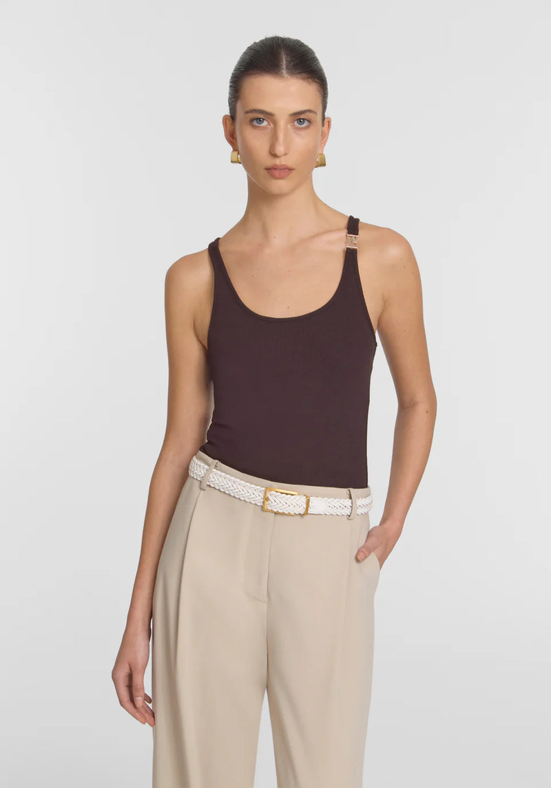 Victor tank-chocolate