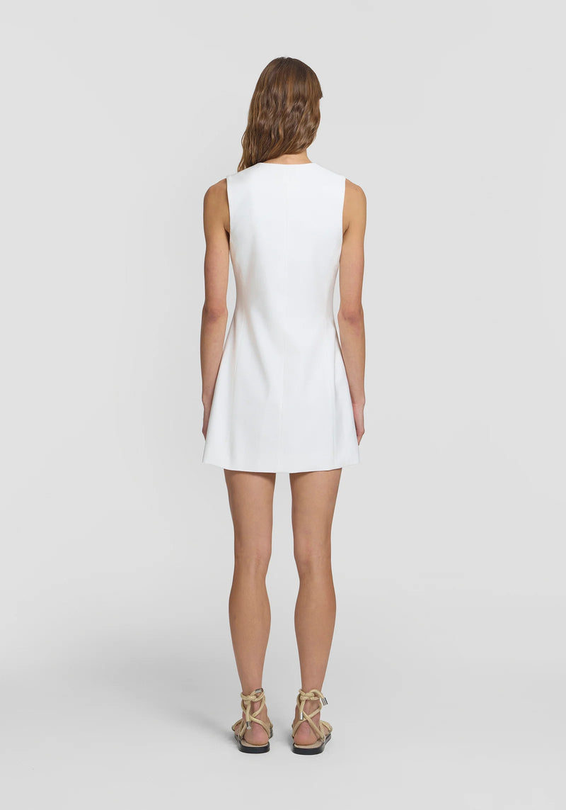 Cascade dress- ivory