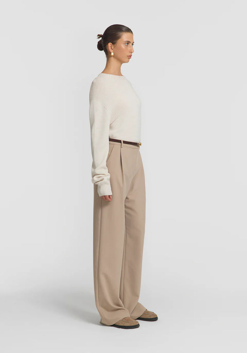 Nantucket knit-Ivory Marle