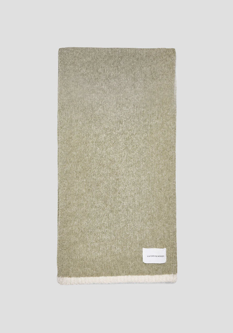 Frost scarf-pistachio