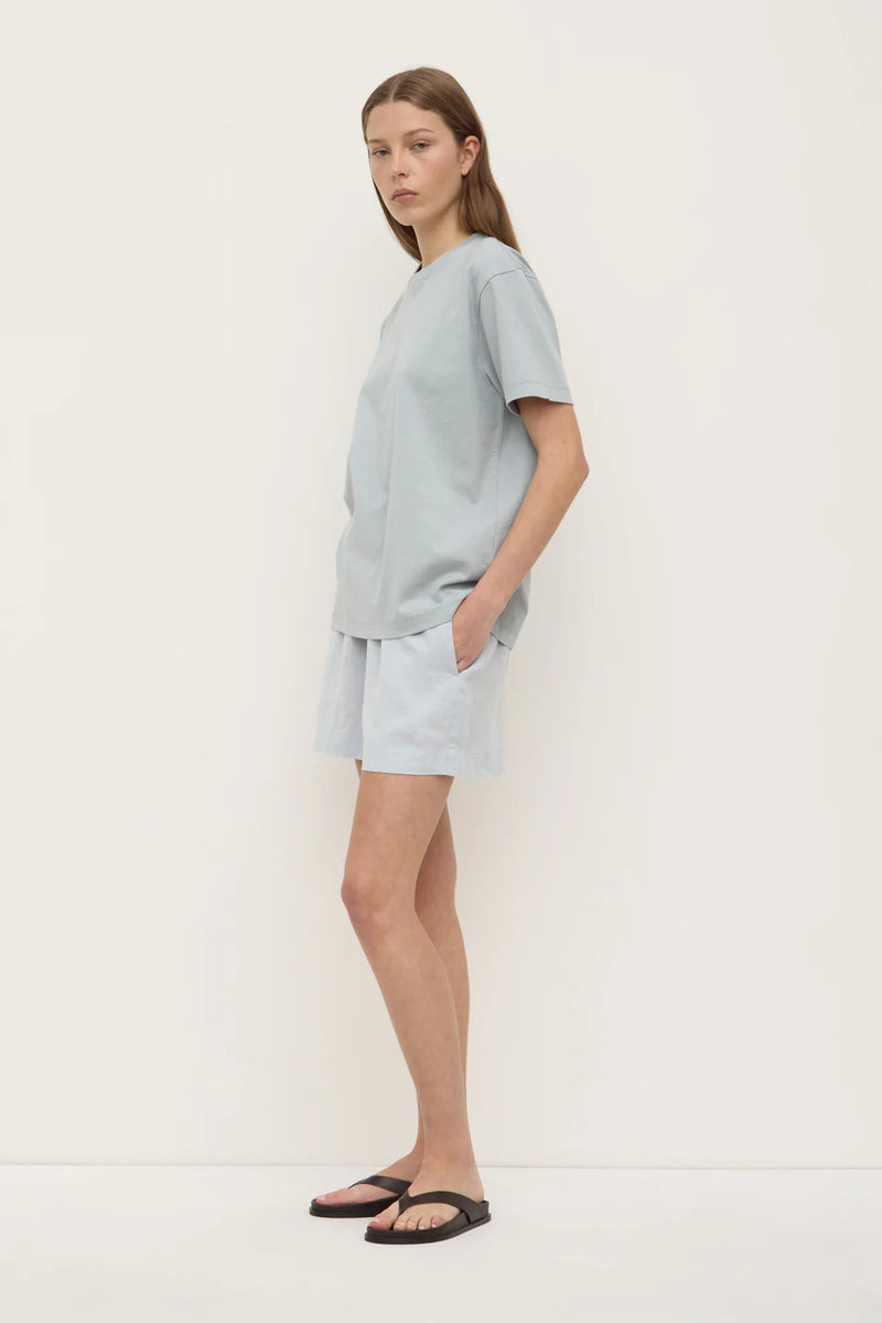 Womens organic base tee-cloud
