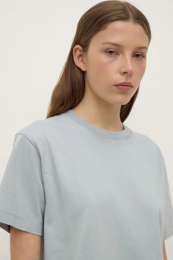 Womens organic base tee-cloud