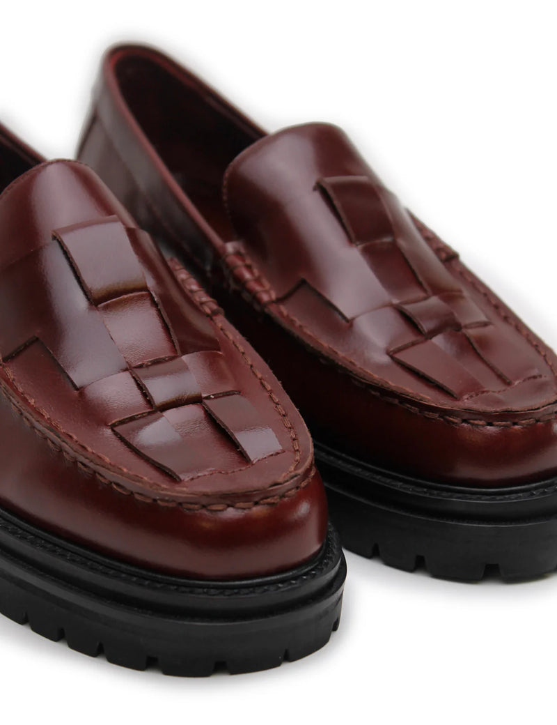 Zoe loafer- umber