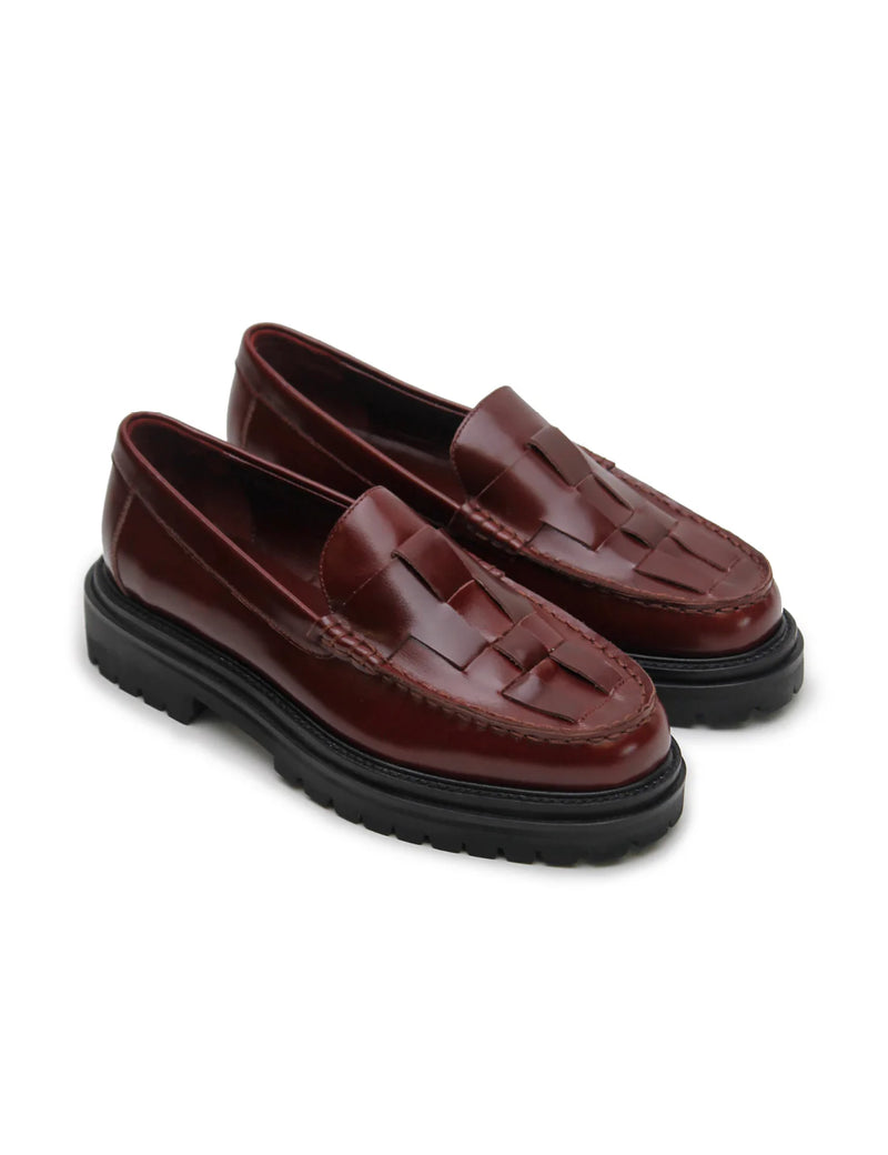 Zoe loafer- umber