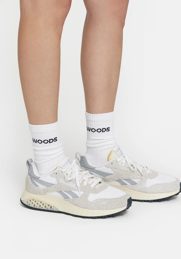 Woods Socks- White