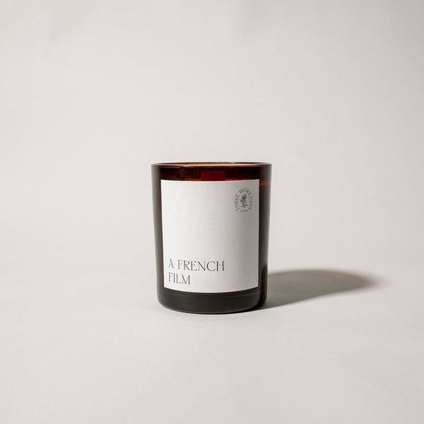 A FRENCH FILM: SEA SALT / AMBRETTE SEEDS / SANDALWOOD / SAGE AMBER CANDLE 200G