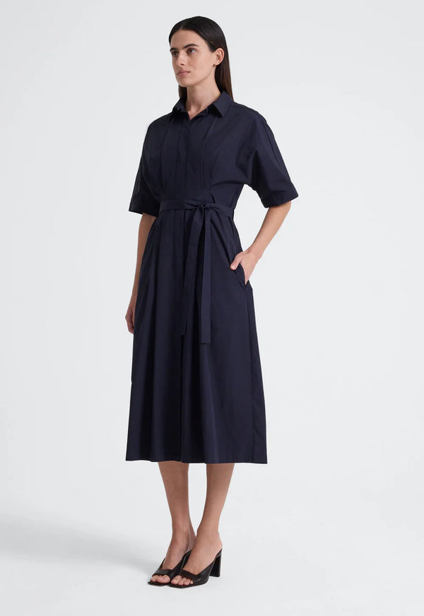 Bacall dress-navy