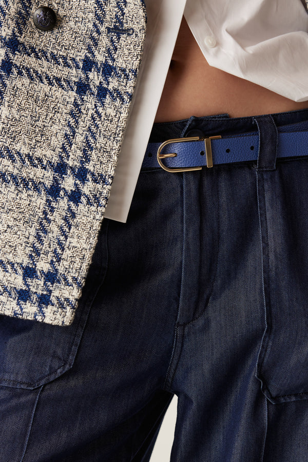 Reversible belt- navy