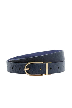 Reversible belt- navy