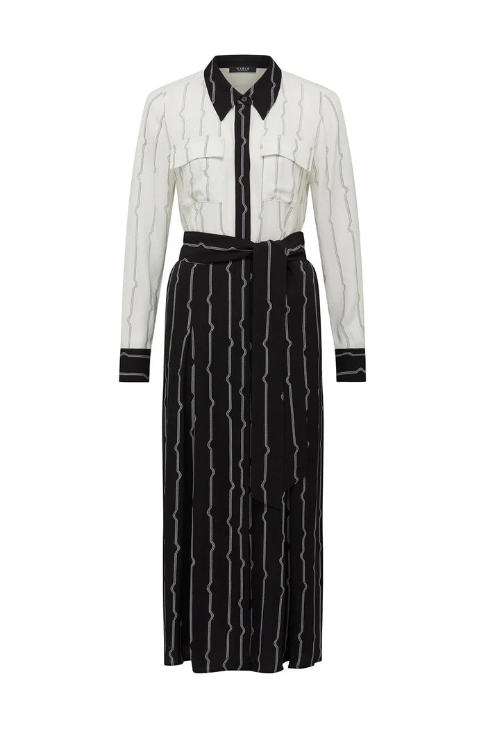 Allegra Stripe Dress