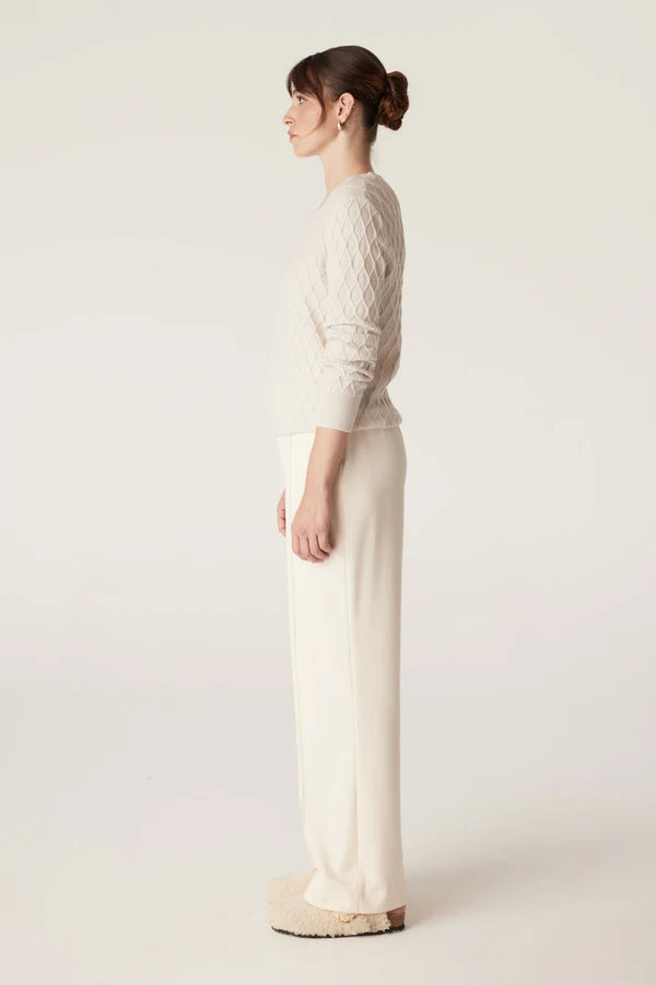 Hampden jumper- antiq wht