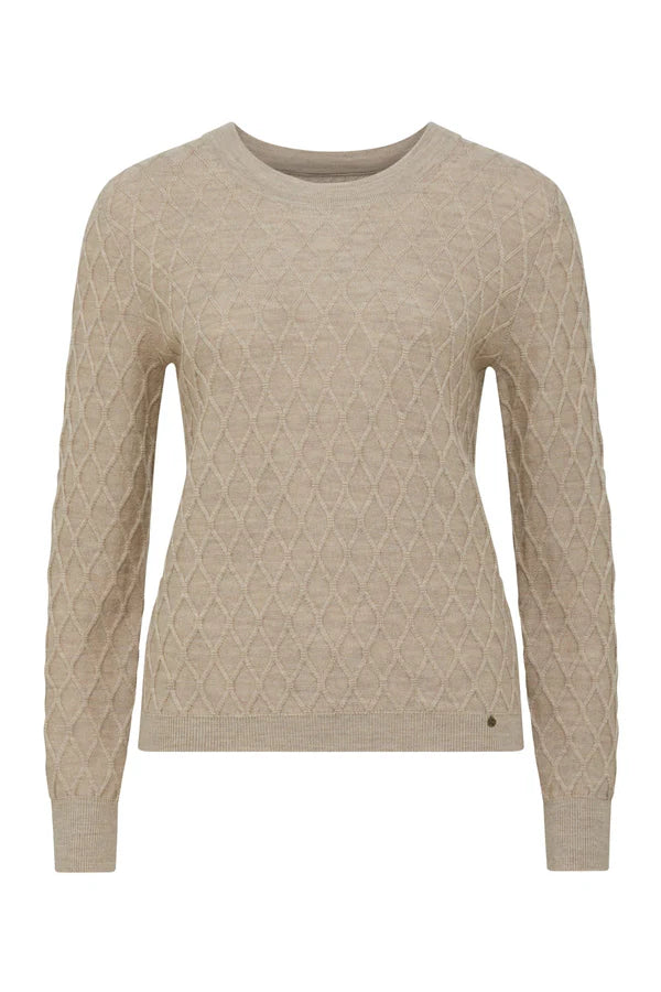 Hampden jumper- Pebble
