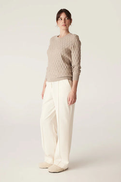 Hampden jumper- Pebble
