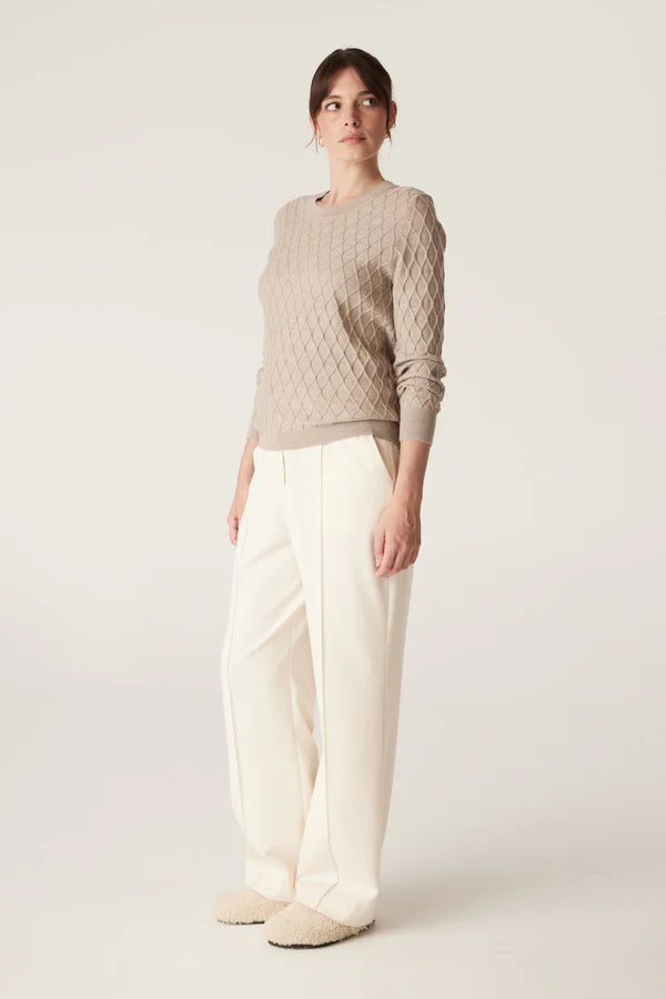 Hampden jumper- Pebble