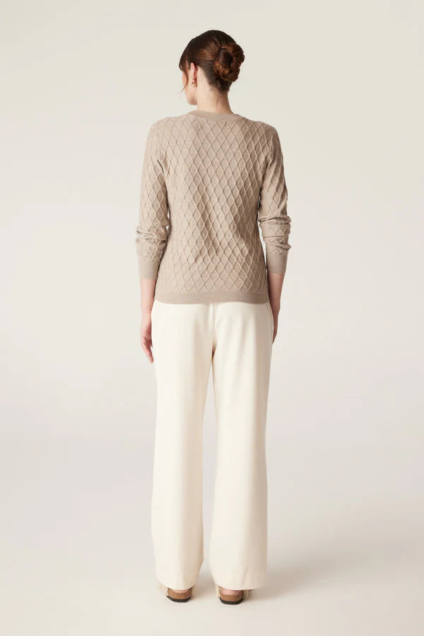 Hampden jumper- Pebble