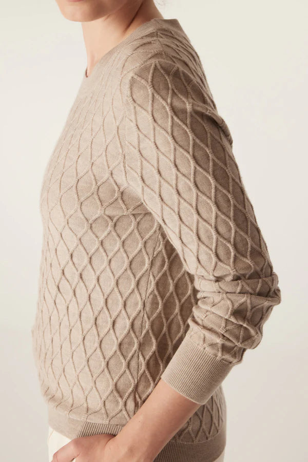 Hampden jumper- Pebble