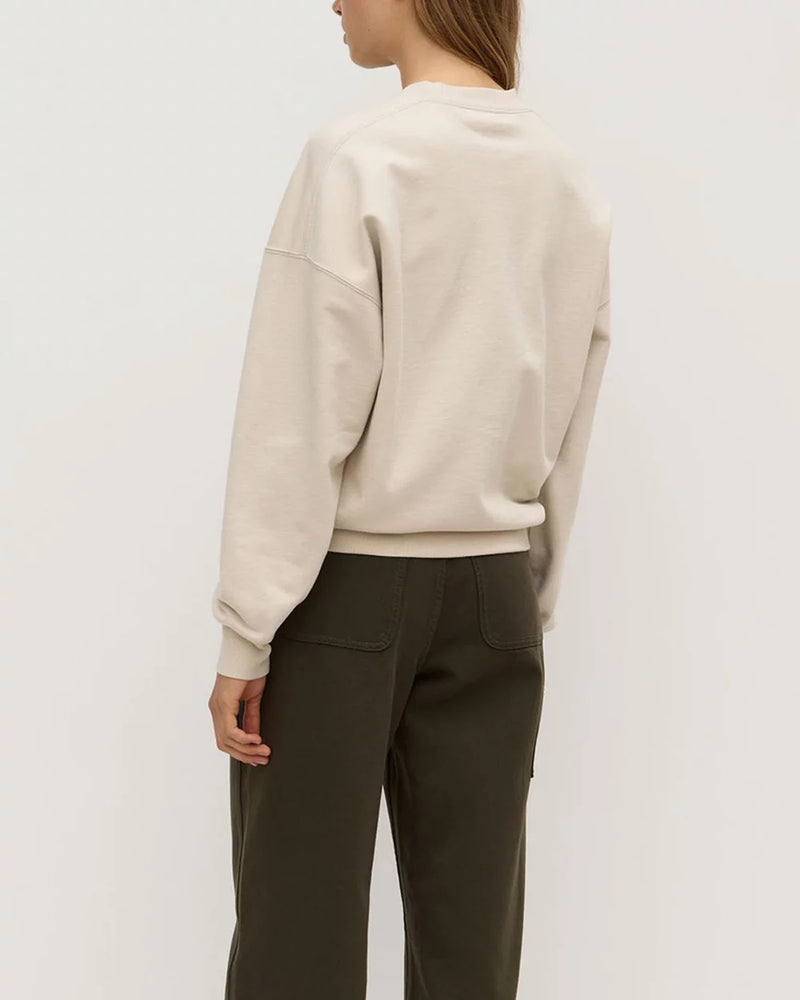 Atlier logo fleece-tapioca