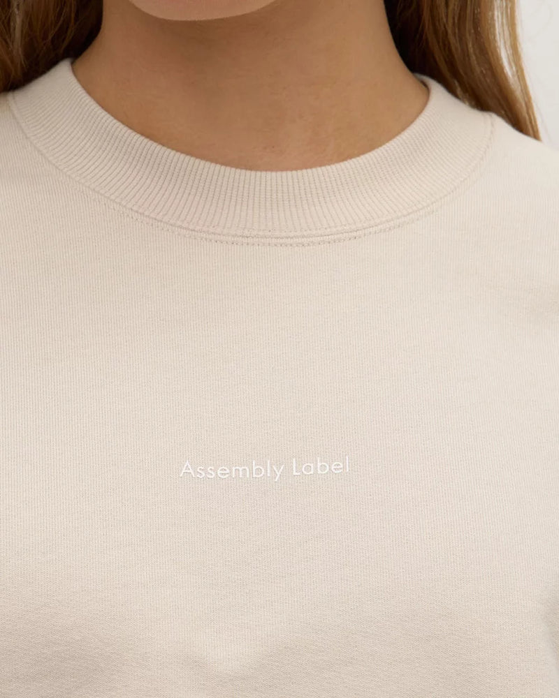 Atlier logo fleece-tapioca