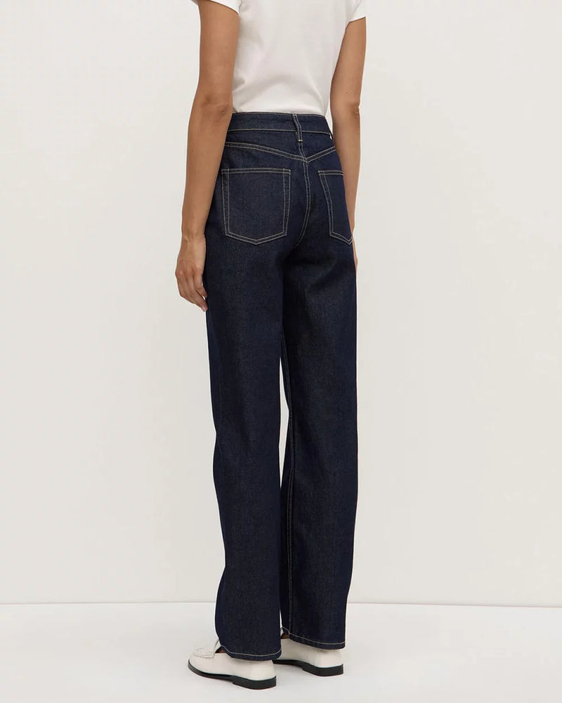 Classic straight leg jean-indigo