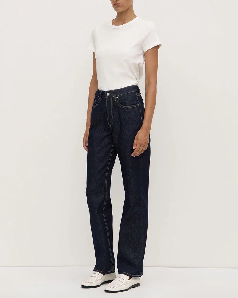 Classic straight leg jean-indigo