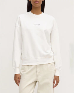 Atelier logo fleece- antique white
