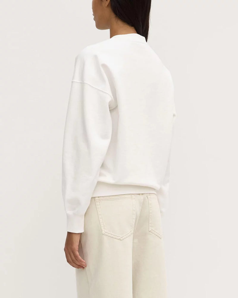 Atelier logo fleece- antique white