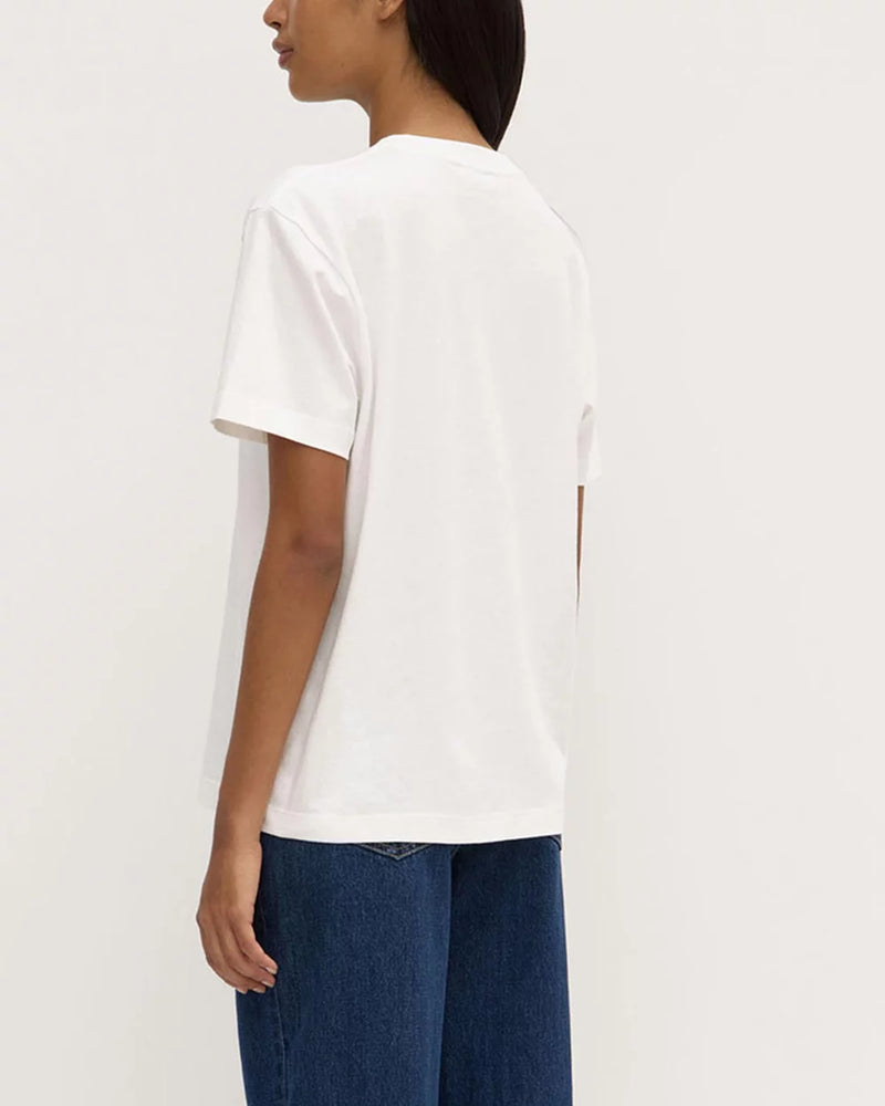 Atelier logo tee- antquwht