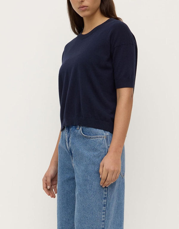Vanya cotton cashmere boxy knit
