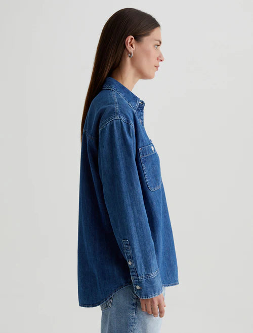 Leny relaxed shirt- coves
