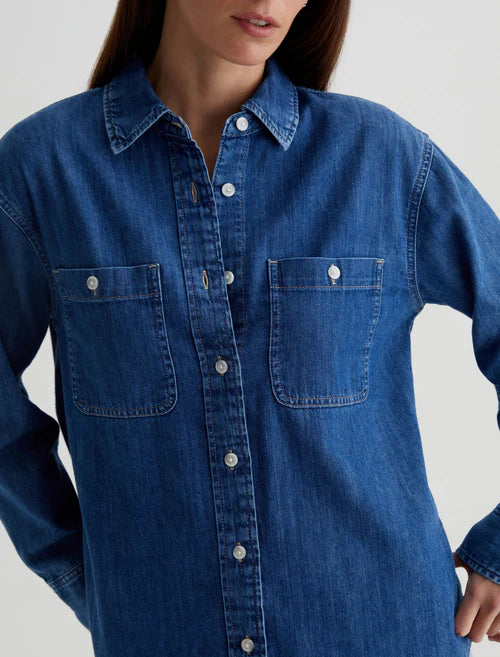Leny relaxed shirt- coves