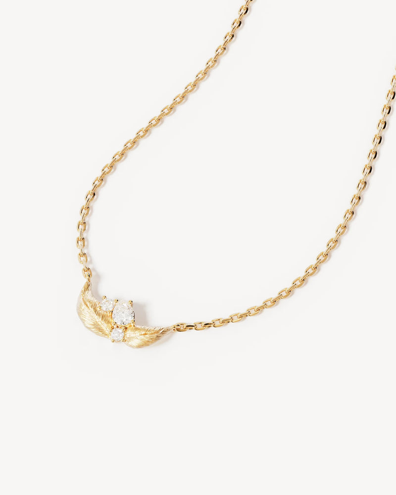 Through the seasons necklace- gold