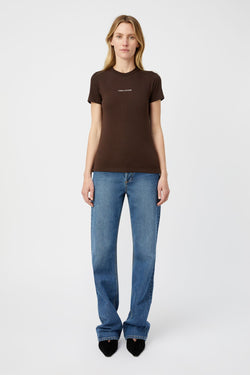 Park logo tee-bitter choc