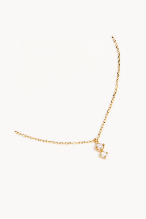 14k Gold Light of the Moon Necklace