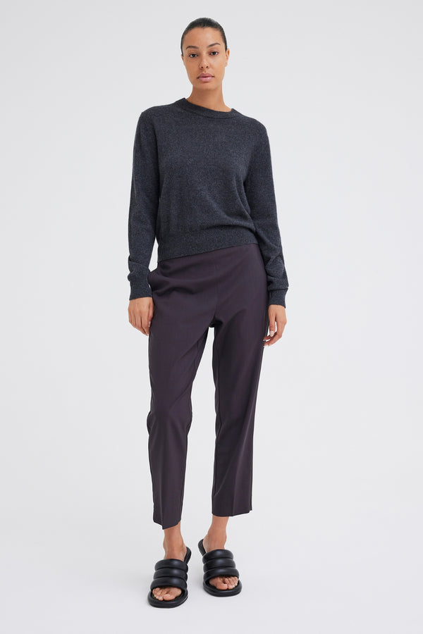 Peter Cashmere Sweater Char Marle