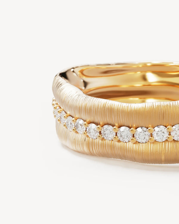 Begin again band ring-gold