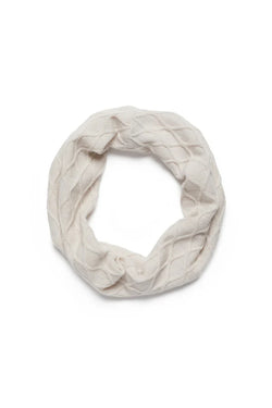 Hampden snood- ANTIQ wht