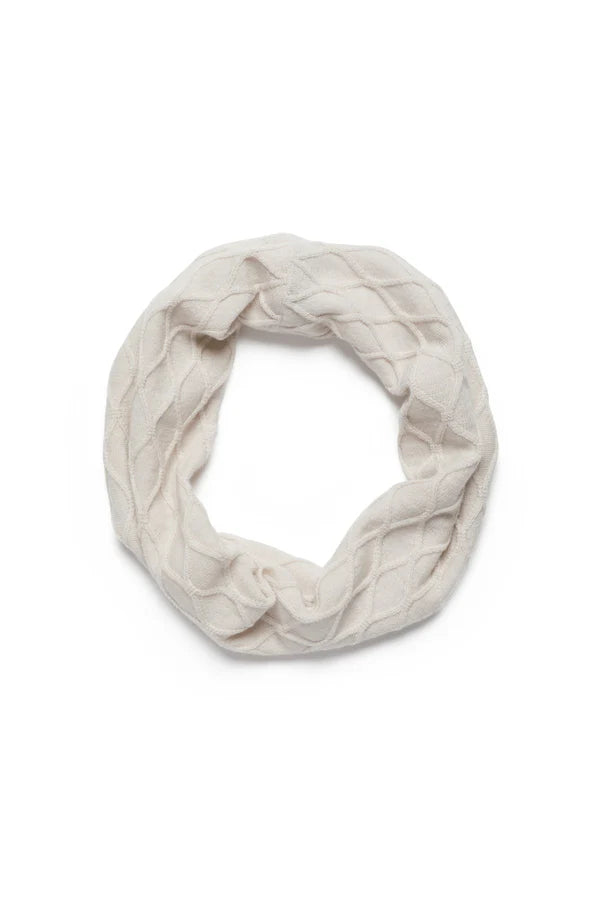 Hampden snood- ANTIQ wht