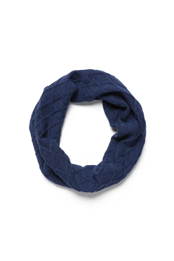 Hampden snood- denim blu