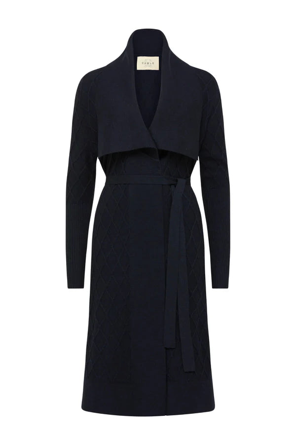Victoria cardigan- Midnight Navy