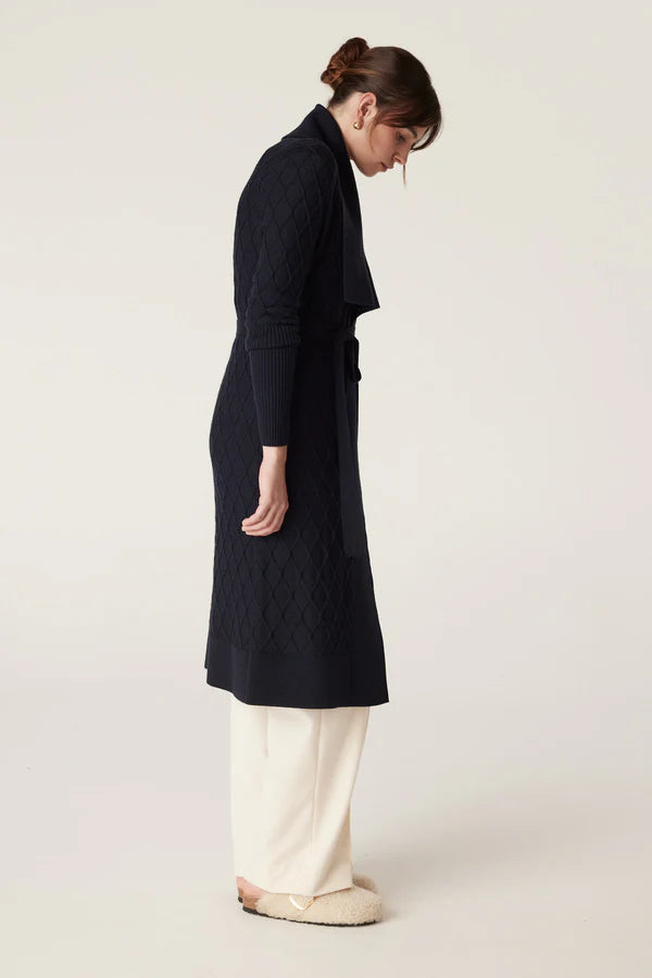 Victoria cardigan- Midnight Navy