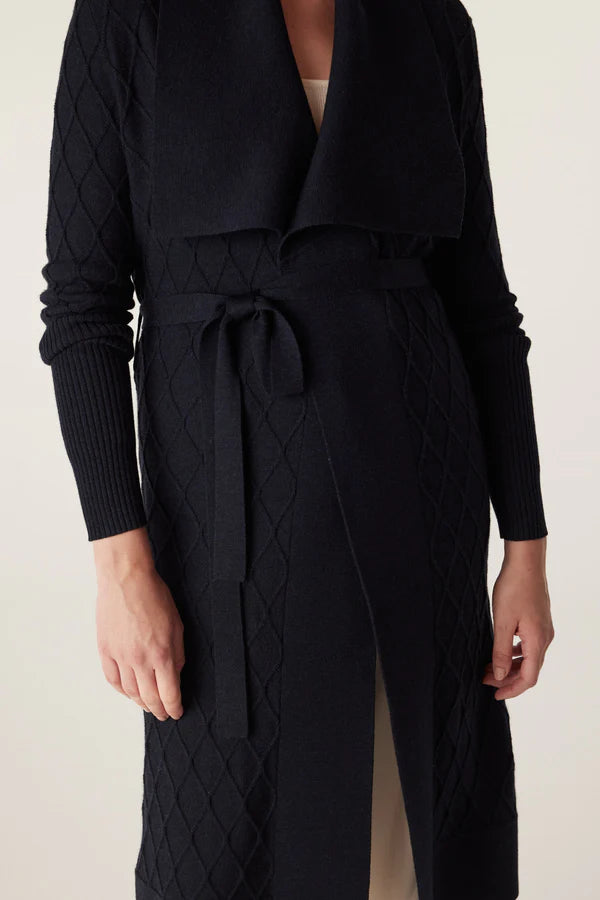 Victoria cardigan- Midnight Navy